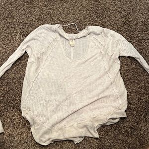 Free people long sleeve comfy shirt/ sweater
